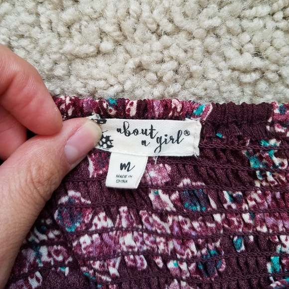 About a Girl Paisley Romper - Picture 2 of 10